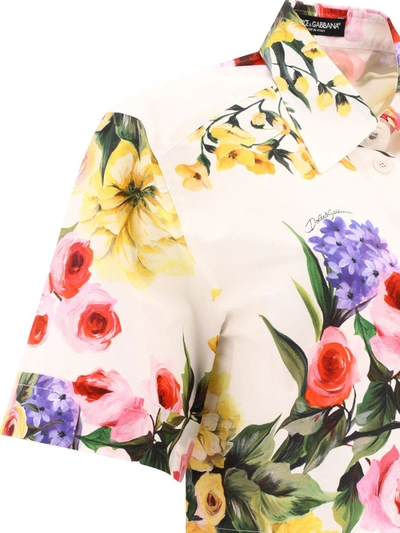 Shop Dolce & Gabbana 'giardino' Shirt In Multicolor