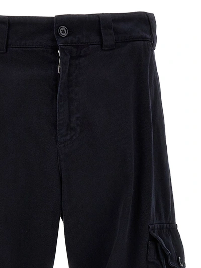 Shop Dolce & Gabbana Cargo Pants In Navy