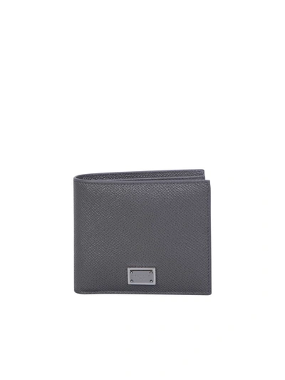 Shop Dolce & Gabbana Wallets In Grey