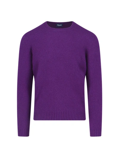 Shop Drumohr Sweaters In Violet