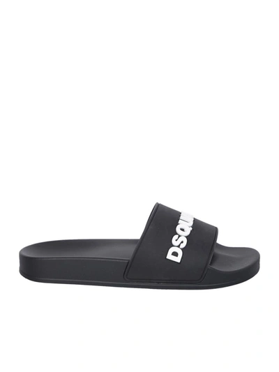 Shop Dsquared2 Sandals In Black