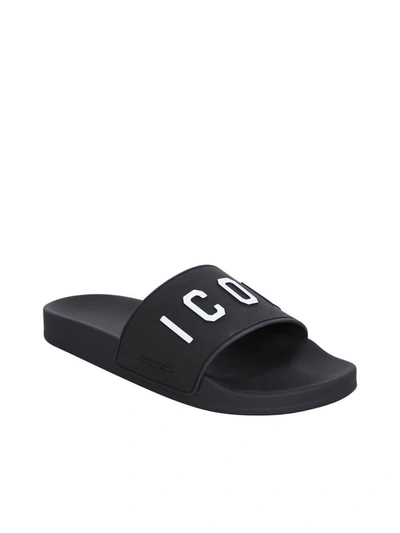 Shop Dsquared2 Sandals In Black