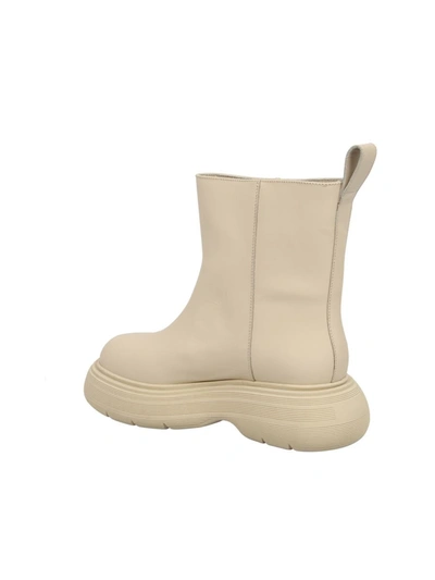 Shop Gia Couture Boots In Beige