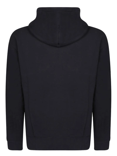 Jw Anderson J. W. Anderson Classic Black Hoodie With Front Kangaroo Pocket In Black