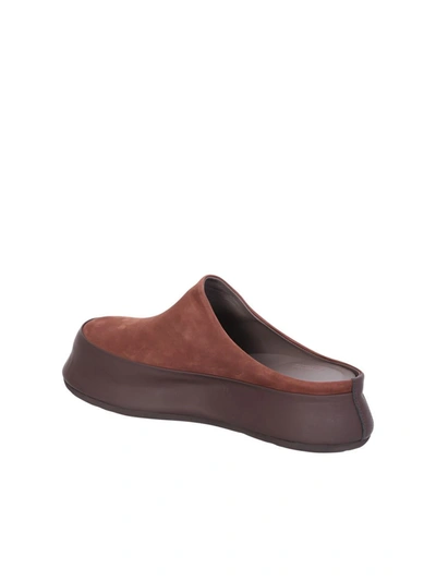 Shop Jacquemus Sandals In Brown