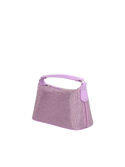 Shop Leonie Hanne Shoulder Bags In Purple