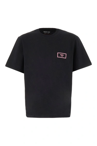 Shop Martine Rose T-shirts And Polos In Black