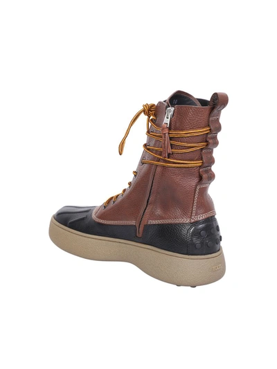 Shop Moncler Genius Boots In Brown