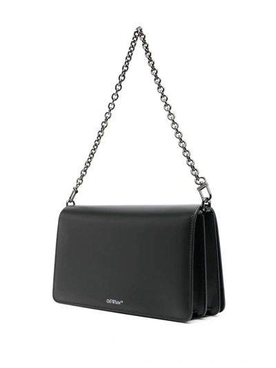 Shop Off-white Off White Shoulder Bags In Black