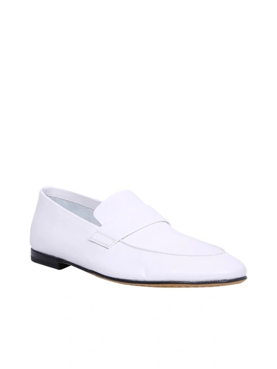 Shop Officine Creative Loafers In White