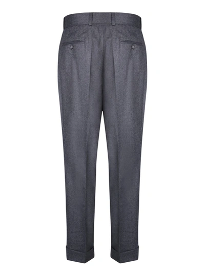 Shop Officine Generale Trousers In Grey