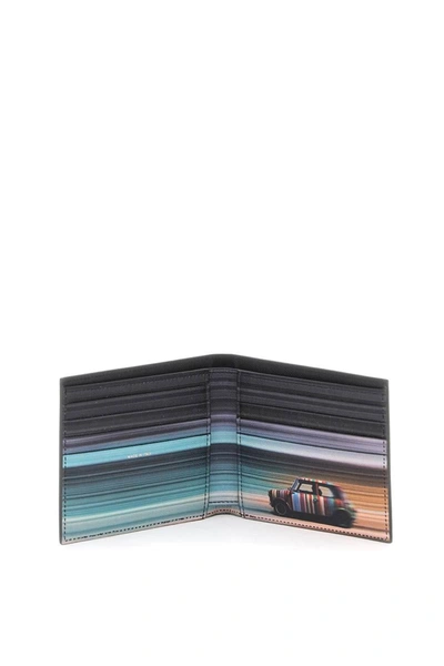 Shop Paul Smith Mini Blur Wallet In Multicolor