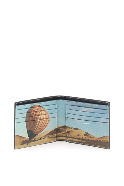 Shop Paul Smith Signature Stripe Balloon Wallet In Multicolor