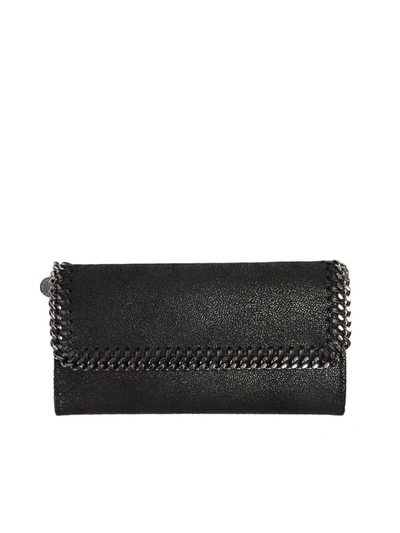 Shop Stella Mccartney Wallets In Black