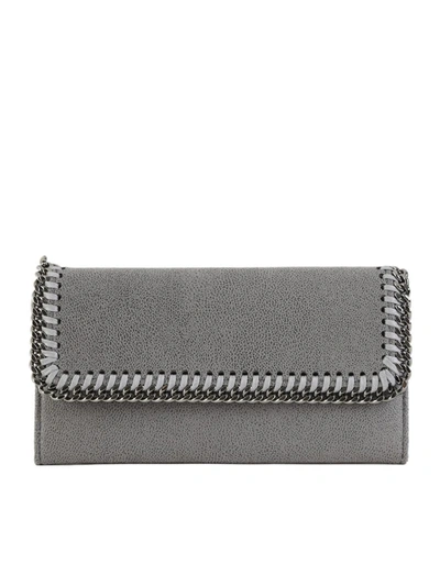 Shop Stella Mccartney Wallets In Grey