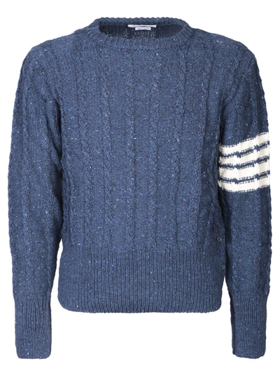 Shop Thom Browne Knitwear In Blue