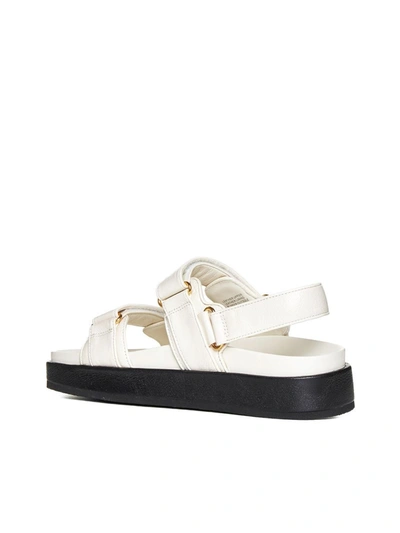 Shop Tory Burch Sandals In New Ivory