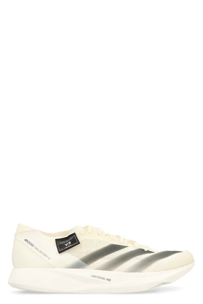 Shop Y-3 Adidas Takumi Sen 10 Low-top Sneakers In Ivory