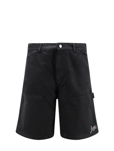 Shop Barrow Shorts In Nero/black