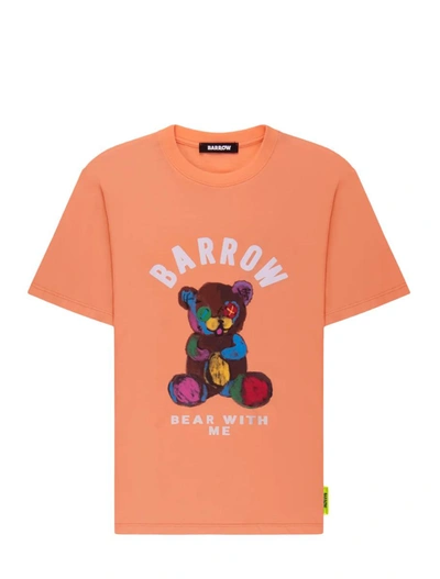 Shop Barrow T-shirts And Polos Orange