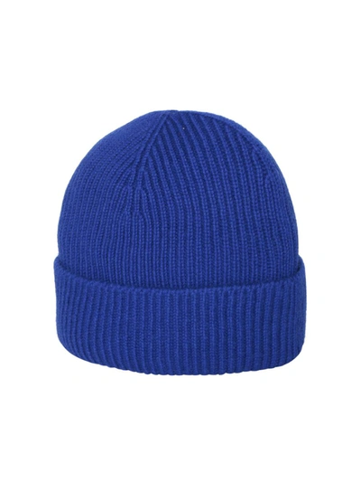 Shop Burberry Hats In Blue