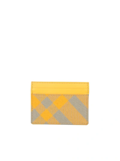 Shop Burberry Wallets In Green