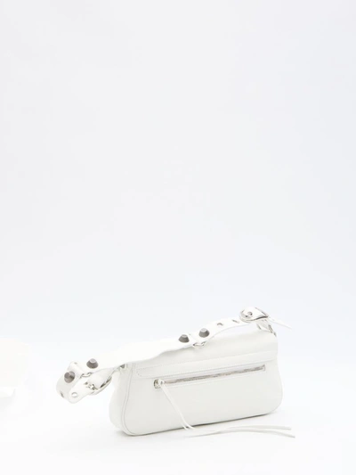 Shop Balenciaga Le Cagole Sling Shoulder Bag In White