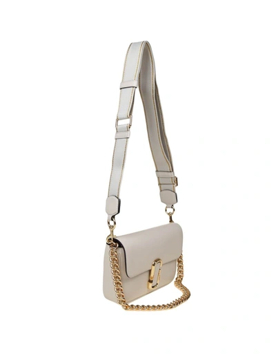 Shop Marc Jacobs Leather Shoulder Bag In White