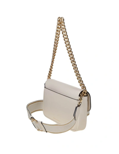 Shop Marc Jacobs Leather Shoulder Bag In White