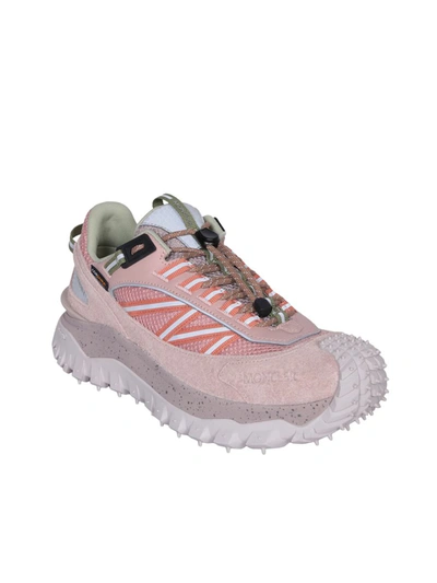 Shop Moncler Sneakers In Pink