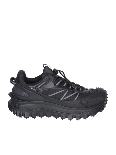 Shop Moncler Sneakers In Black