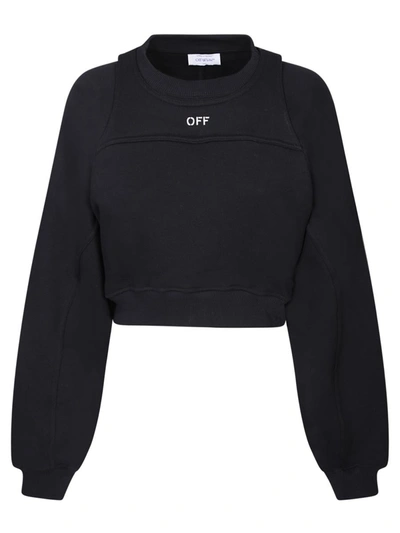 Shop Off-white Sweatshirts In Black