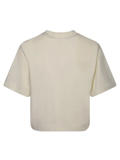Shop Off-white T-shirts In Beige