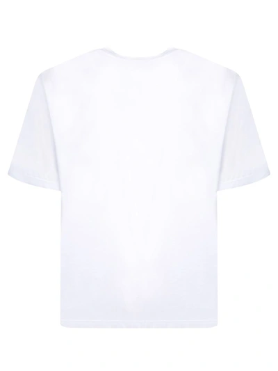 Shop Palm Angels T-shirts In White