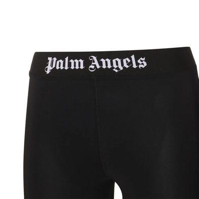 Shop Palm Angels Trousers Black