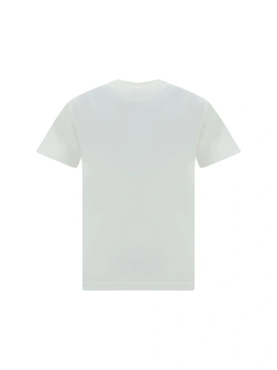 Shop Stone Island T-shirts In Bianco