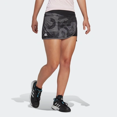 Shop Adidas Originals Women's Adidas Club Tennis Graphic Skirt In Black