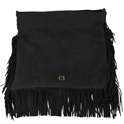 Shop Baldinini Trend Leather Di Calfskin Crossbody Women's Bag In Black