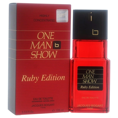 Shop Jacques Bogart M-5305 One Man Show Eau De Toilette Spray For Men - 3.33 oz - Ruby Edition