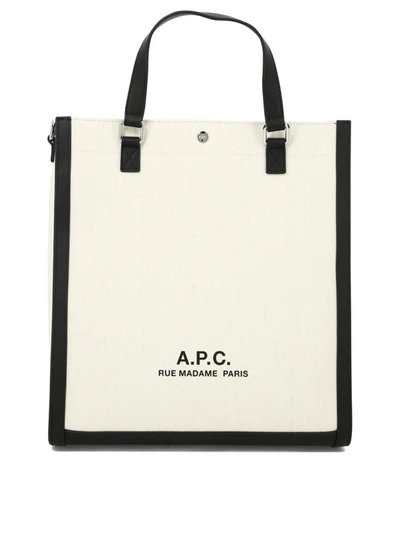 Shop Apc A.p.c. "camille 2.0" Tote Bag In Black