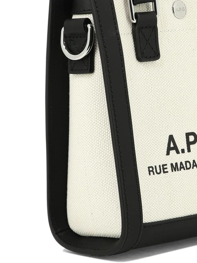 Shop Apc A.p.c. "camille 2.0 Mini" Tote Bag In Black