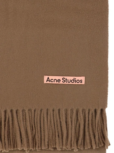 Shop Acne Studios "" Scarf In Brown
