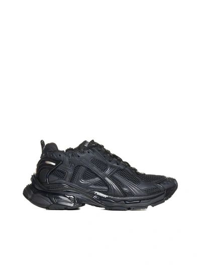 Shop Balenciaga Sneakers In Black Mat
