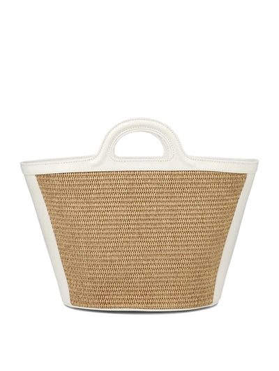 Shop Marni "small Tropicalia" Handbag In White