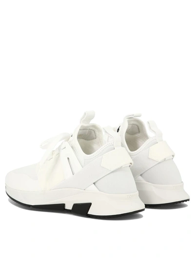 Shop Tom Ford "jago" Sneakers In White