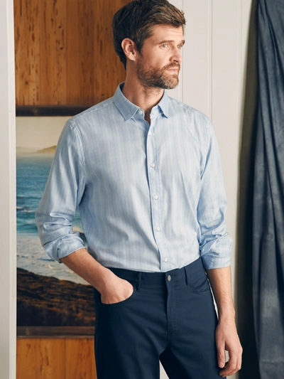 Shop Faherty Movement&trade; Shirt Classic Fit In Ice Falls Plaid