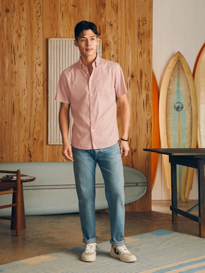 Shop Faherty Movement&trade; Short-sleeve Shirt In Prairie Floral
