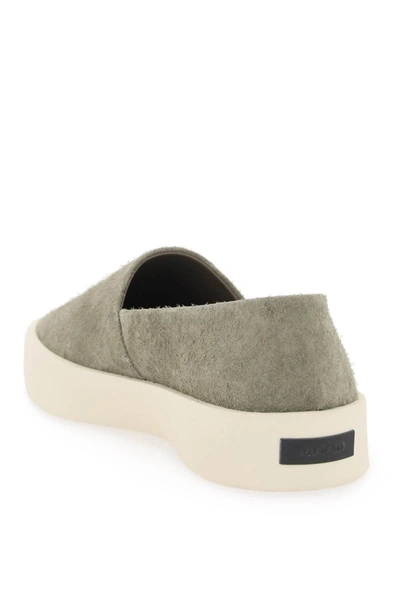 Shop Fear Of God Espadrille Sne In Grey