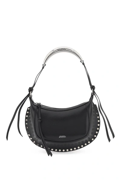 Shop Isabel Marant "oskan Moon Shoulder Bag In Black