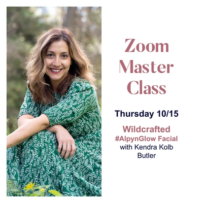 Alpyn Beauty Master Class 10/15: Wildcrafted #alpynglow Facial